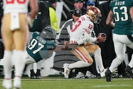 49ers Eagles Football