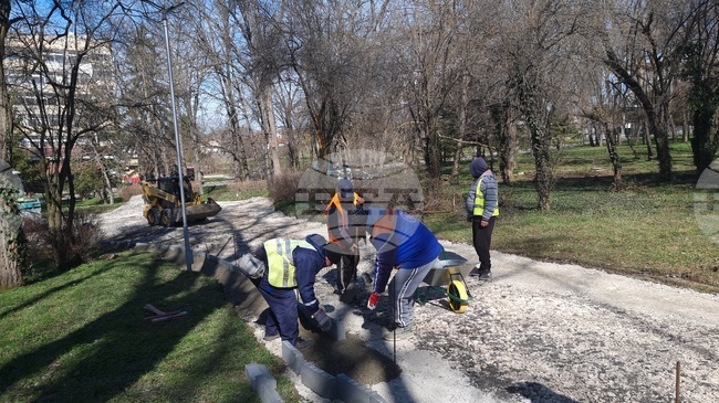 Разград - парк - ремонт