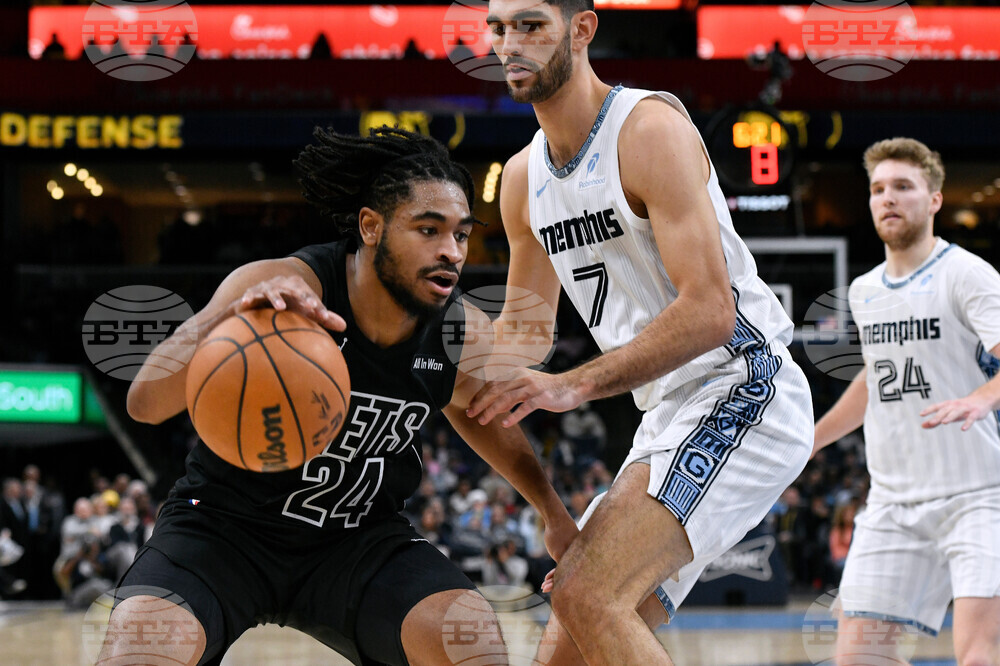 Nets Grizzlies Basketball