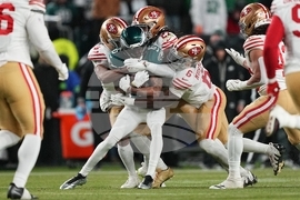 APTOPIX 49ers Eagles Football