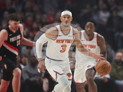Knicks Trail Blazers Basketball