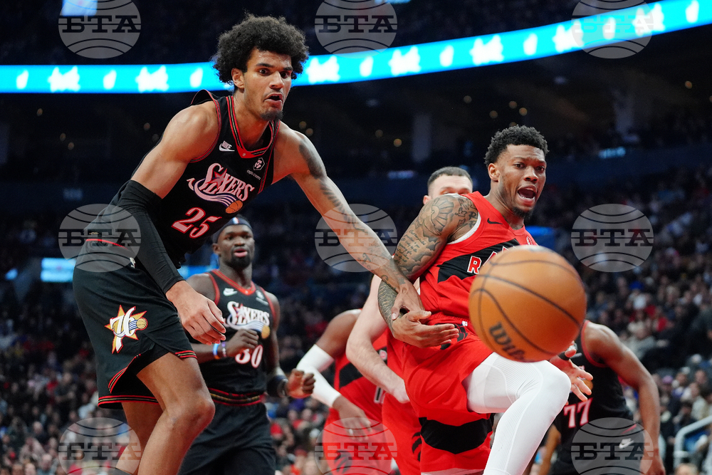 76ers Raptors Basketball