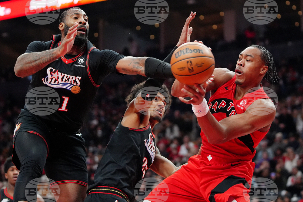 76ers Raptors Basketball