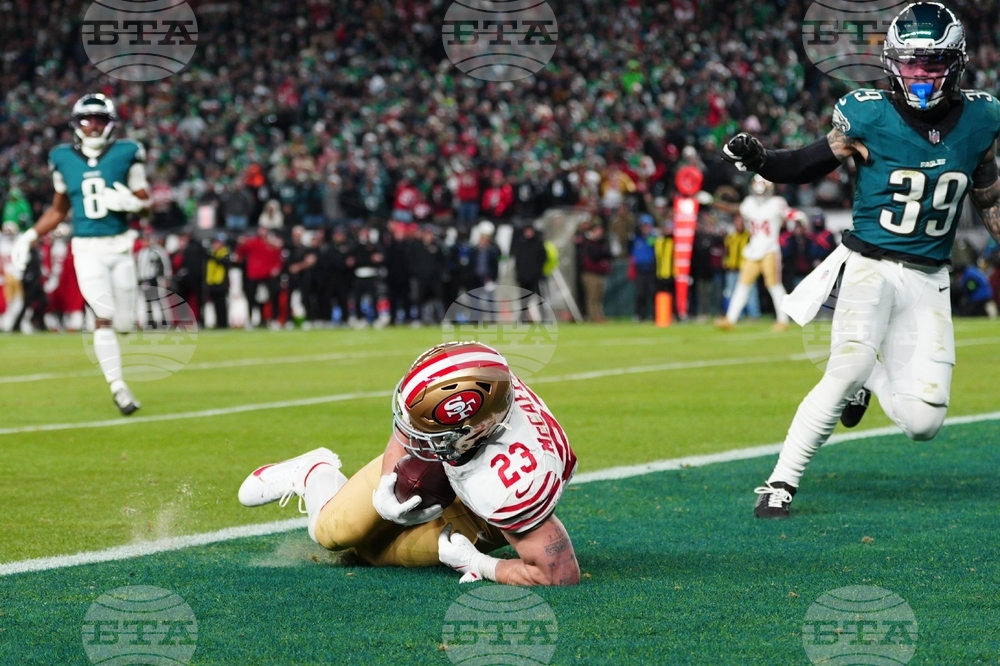 49ers Eagles Football