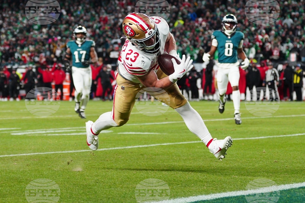 49ers Eagles Football