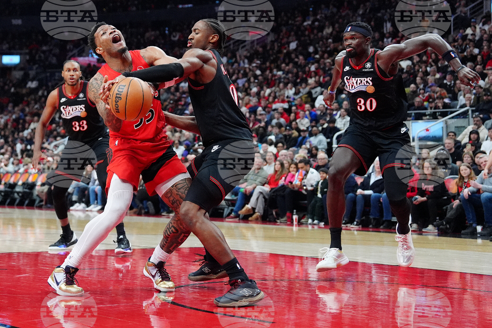 76ers Raptors Basketball