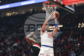 Knicks Trail Blazers Basketball