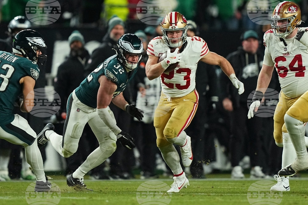 49ers Eagles Football