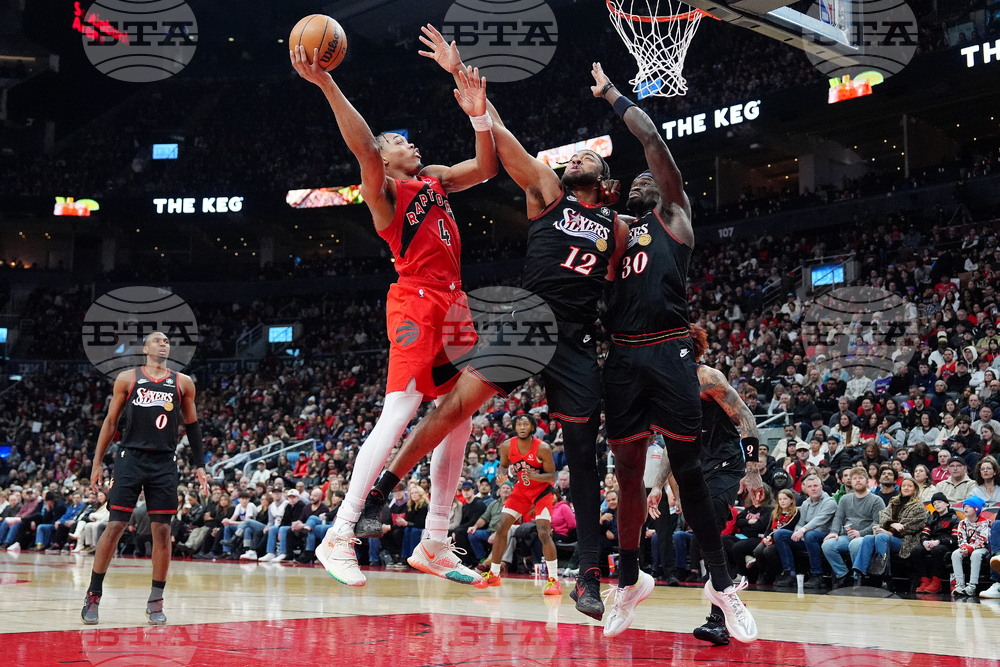 76ers Raptors Basketball