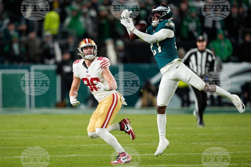 APTOPIX 49ers Eagles Football