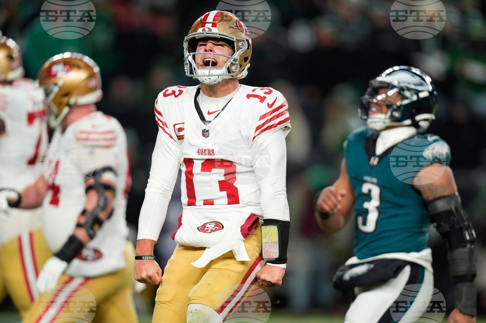 APTOPIX 49ers Eagles Football