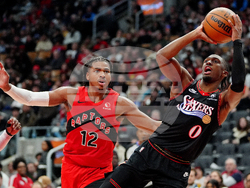 76ers Raptors Basketball