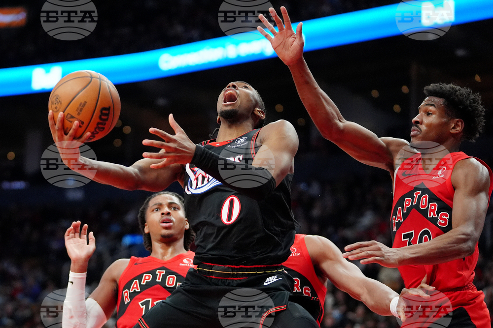 76ers Raptors Basketball