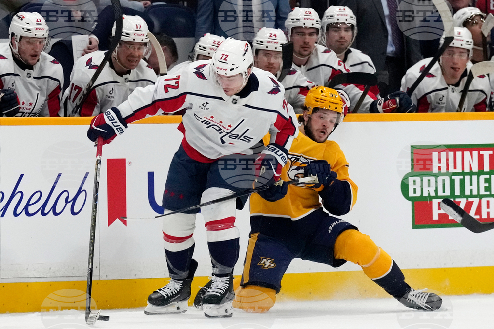 Capitals Predators Hockey