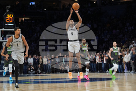 Spurs Timberwolves Basketball