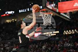 Knicks Trail Blazers Basketball