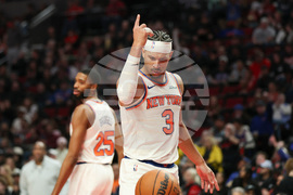 Knicks Trail Blazers Basketball