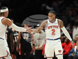 Knicks Trail Blazers Basketball