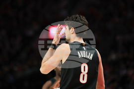 Knicks Trail Blazers Basketball