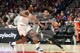 Knicks Trail Blazers Basketball
