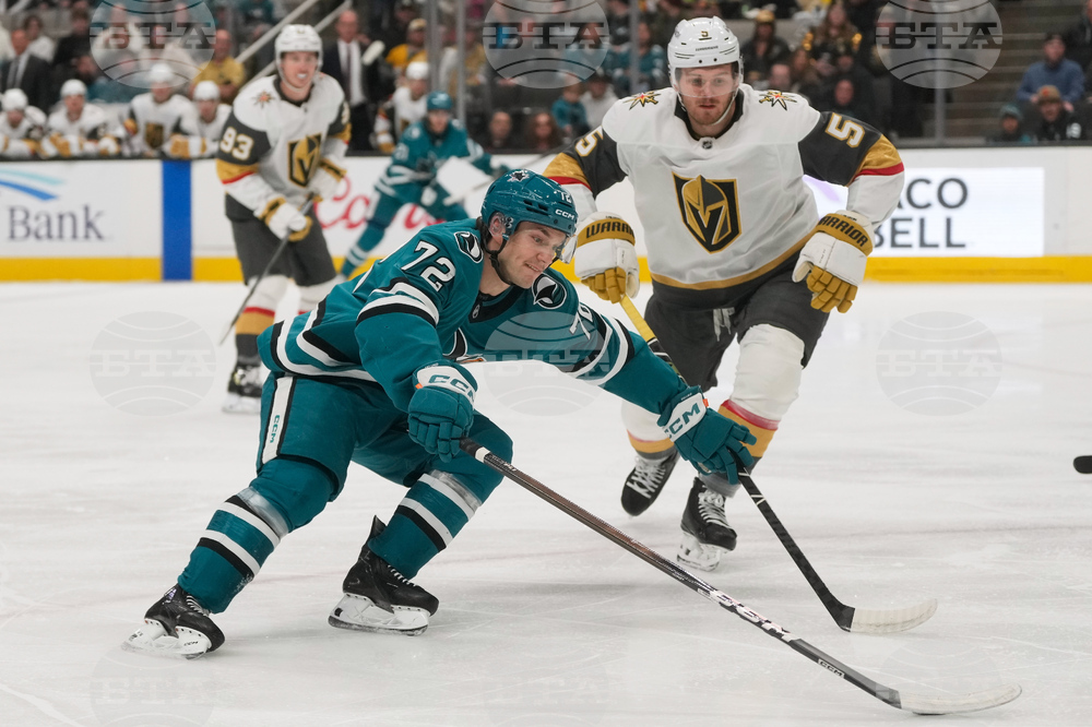 Golden Knights Sharks Hockey