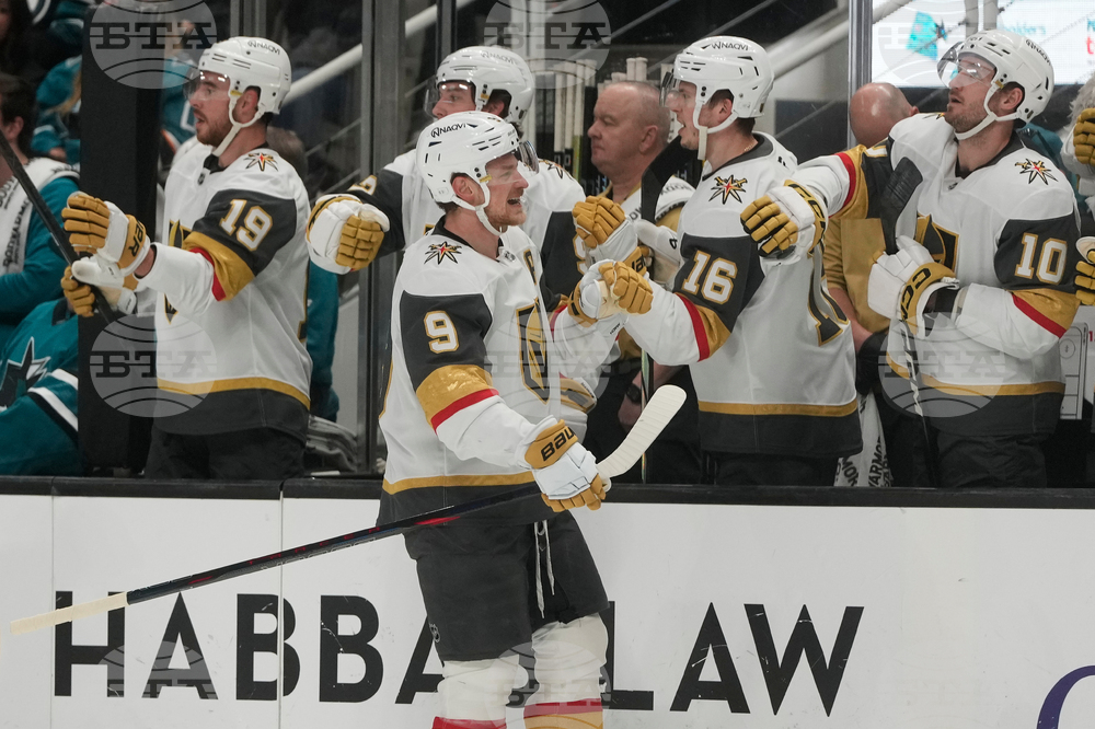 Golden Knights Sharks Hockey