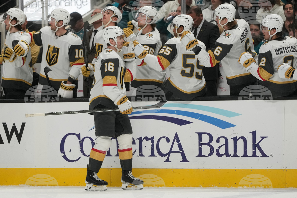 Golden Knights Sharks Hockey