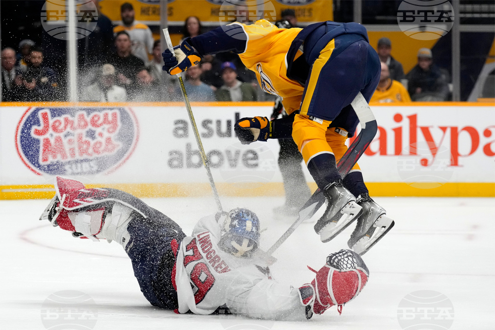 Capitals Predators Hockey