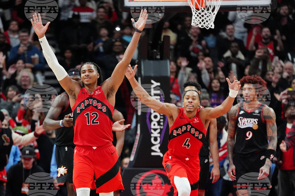 76ers Raptors Basketball