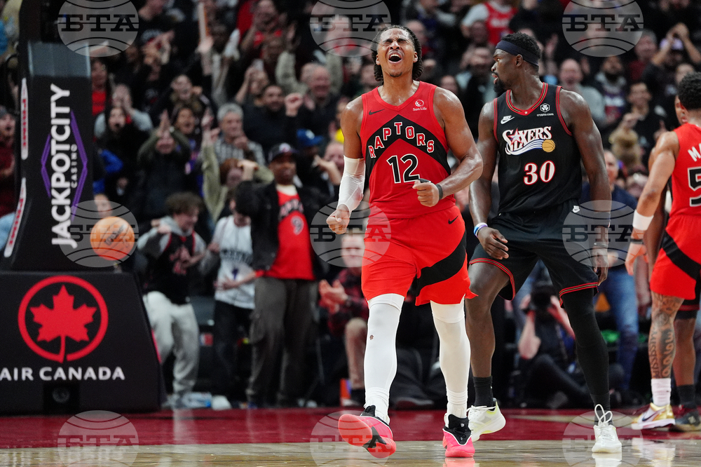 76ers Raptors Basketball