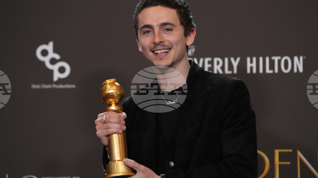 Тимъти Шаламе триумфира в една от най-оспорваните категории на наградите „Златен глобус“, които тази година бяха с лек политически оттенък