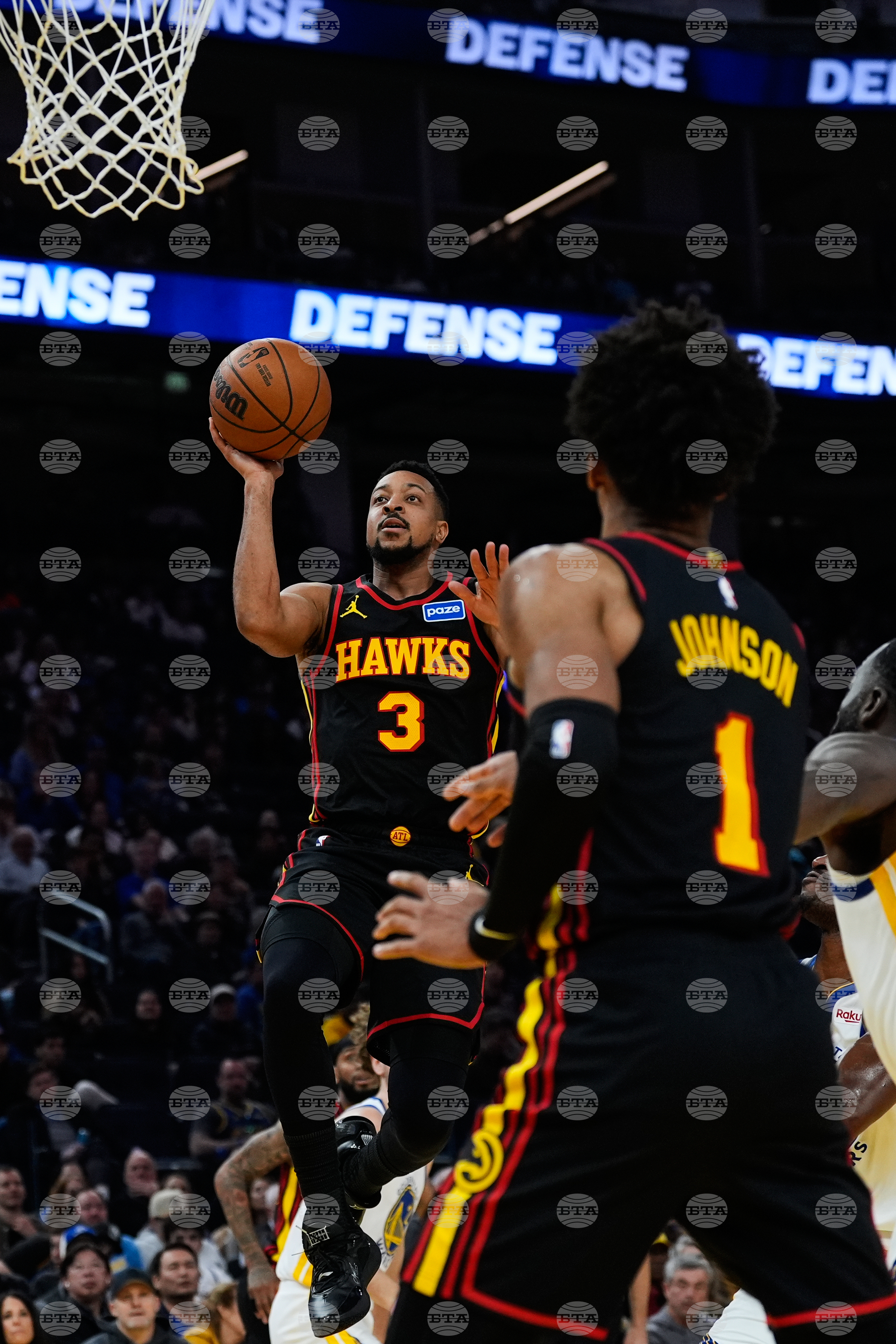 Hawks Warriors Basketball