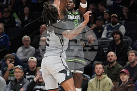 Spurs Timberwolves Basketball