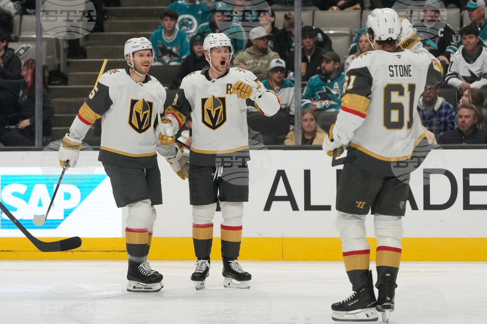 Golden Knights Sharks Hockey