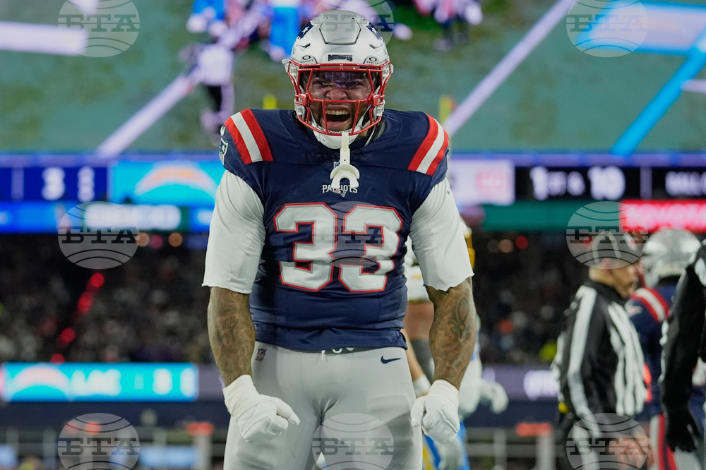 APTOPIX Chargers Patriots Football