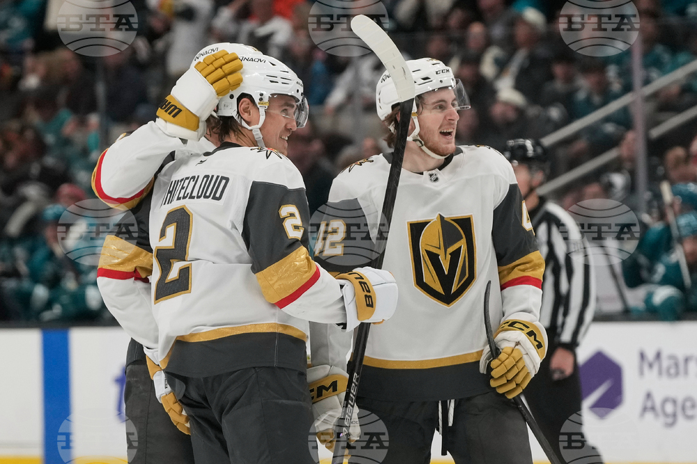 Golden Knights Sharks Hockey