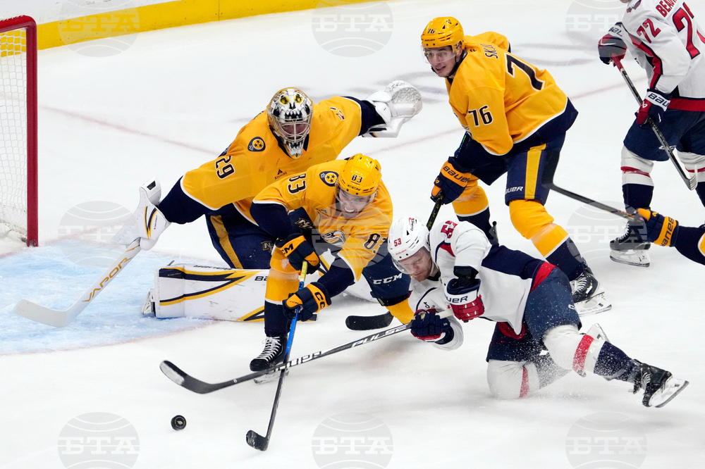 Capitals Predators Hockey