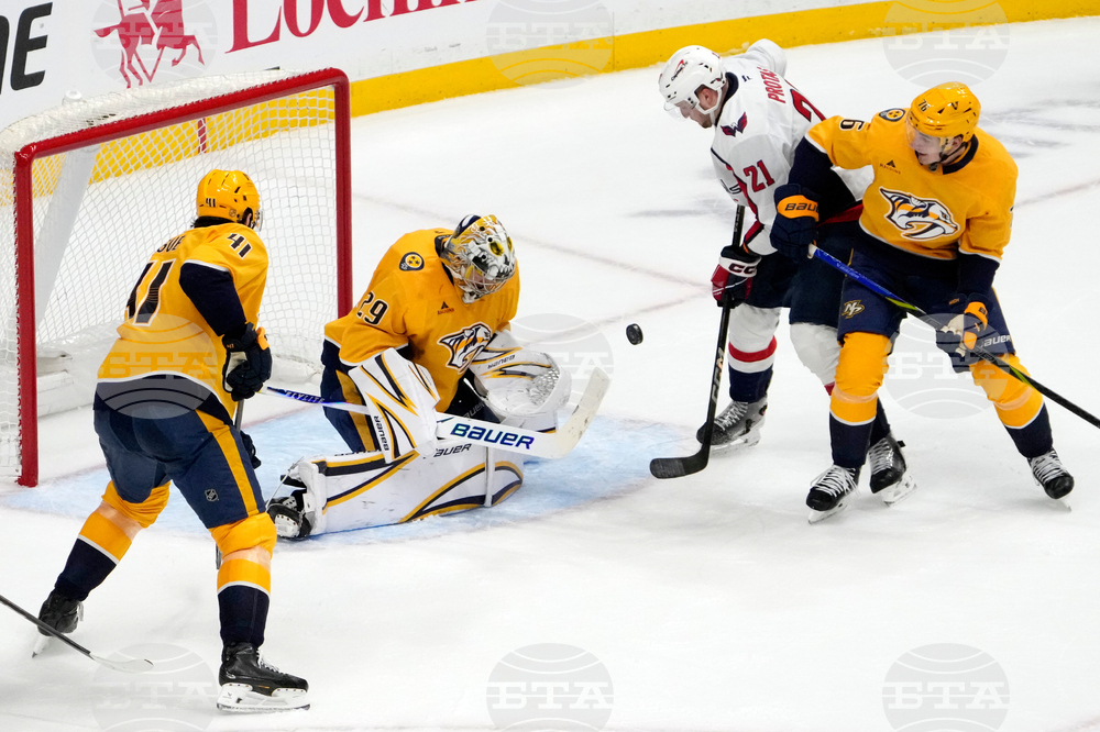 Capitals Predators Hockey