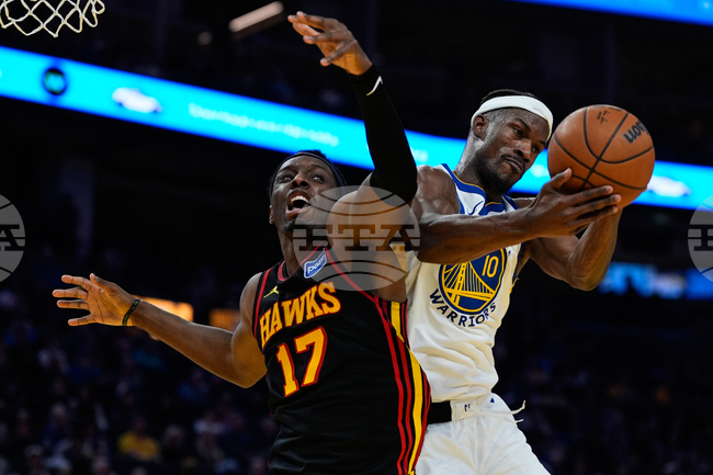 APTOPIX Hawks Warriors Basketball