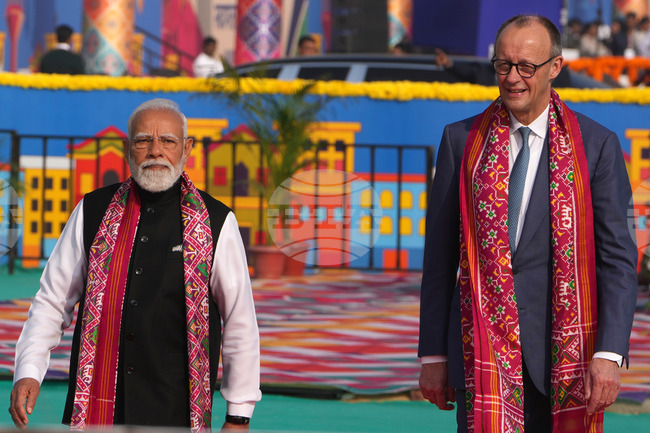 Германия се стреми към по-близко сътрудничество с Индия, за да намали зависимостта ѝ от Русия, заяви Мерц