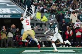 APTOPIX 49ers Eagles Football