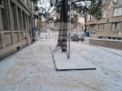 Търговище - зима - студено време