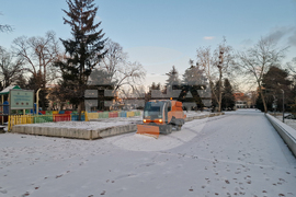 Търговище - зима - студено време