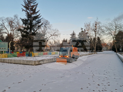 Търговище - зима - студено време