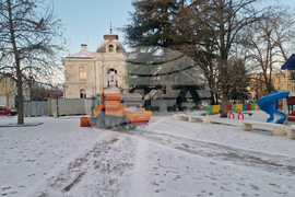 Търговище - зима - студено време