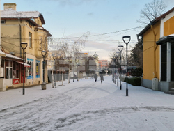 Търговище - зима - студено време
