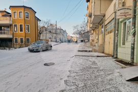 Търговище - зима - студено време