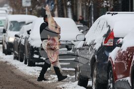 Столица - зимна обстановка