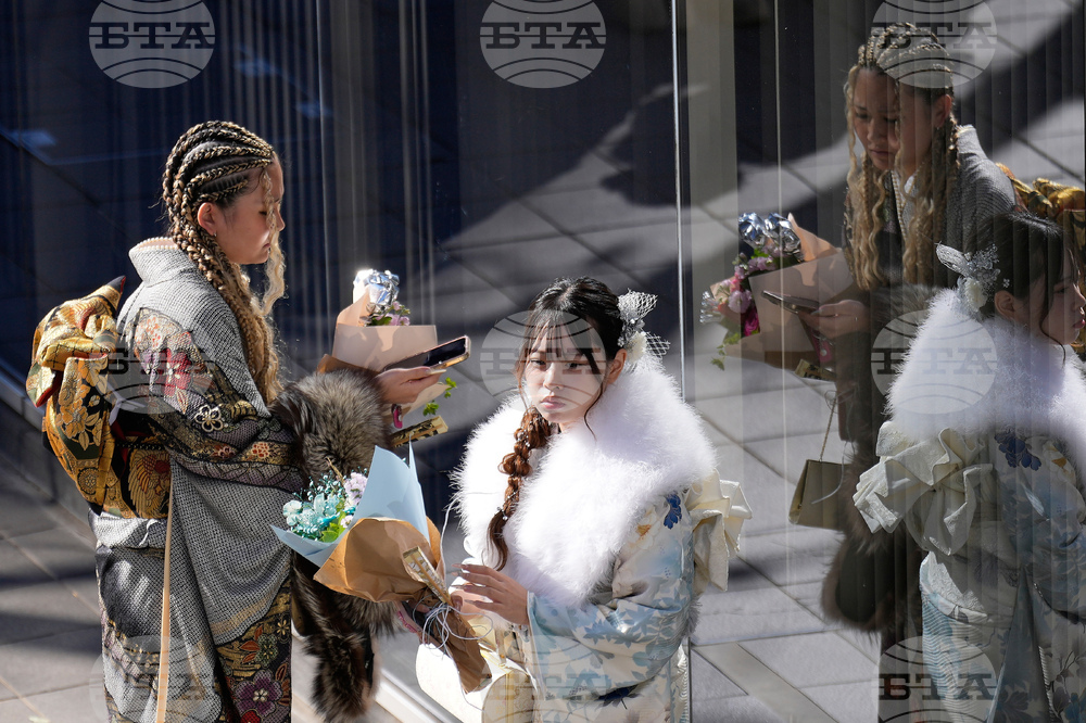 APTOPIX Japan Coming of Age Day