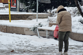 Румъния - Букурещ - зимна обстановка